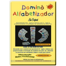 JOGO EDUCATIVO DOMINÓ ALFABETIZADOR - ALFABETIZAÇÃO - ENSINO FUNDAMENTAL 1